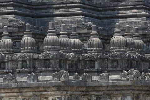Prambanan temple near Yogyakarta on Java island, Indonesia Stock-Fotos