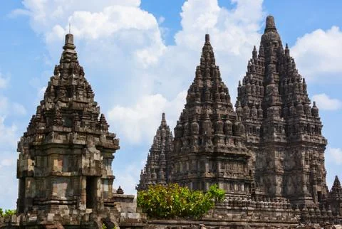 Prambanan temple near Yogyakarta on Java island - Indonesia Fotos Stock