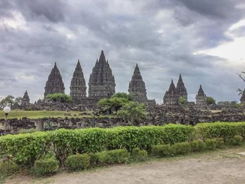 Prambanan temple near Yogyakarta on Java island, Indonesia Fotos de archivo