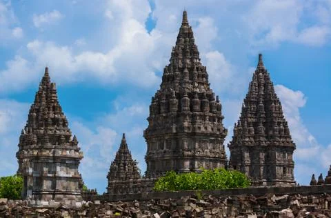 Prambanan temple near Yogyakarta on Java island - Indonesia Fotos de archivo