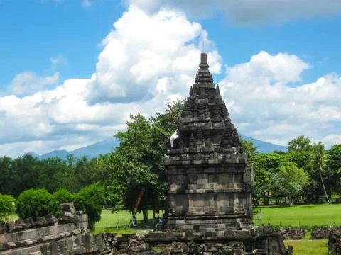 Prambanan temple near Yogyakarta on Java, Indonesia Foto stock