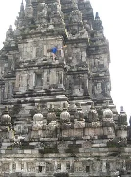 Prambanan temple near Yogyakarta on Java, Indonesia Fotos de archivo