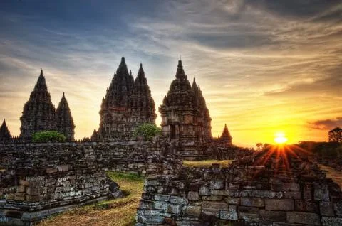 Prambanan Temple Stock Photos