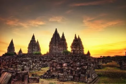 Prambanan Temple Stock Photos