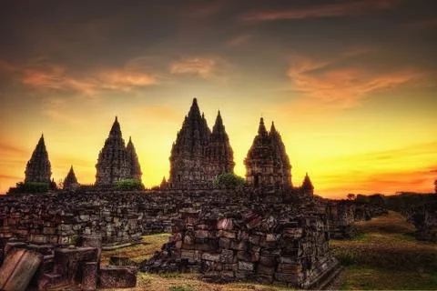 Prambanan Temple Stock Photos