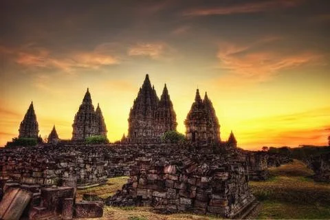 Prambanan Temple Stock Photos