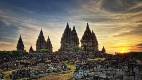 Prambanan Temple 写真素材