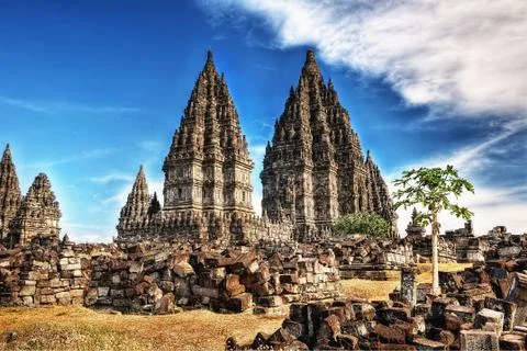 Prambanan Temple 写真素材