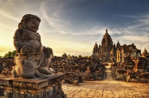 Prambanan Temple Stock Photos