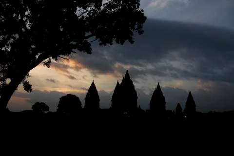 Prambanan  Temple Stock Photos