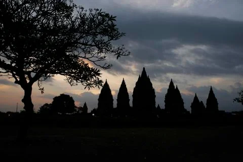 Prambanan  Temple Foto stock