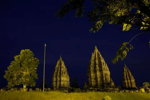 Prambanan  Temple Foto stock