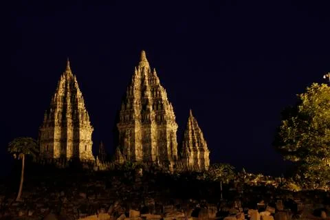 Prambanan  Temple Stock-Fotos