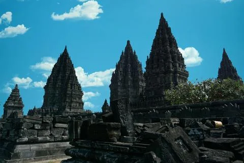 Prambanan temple Foto stock
