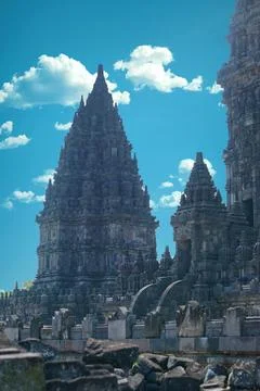 Prambanan temple Stock-Fotos