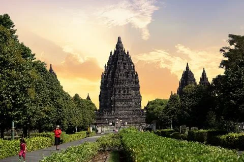 Prambanan temple Stock Photos