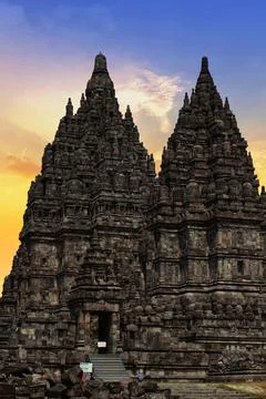 Prambanan temple Stock Photos