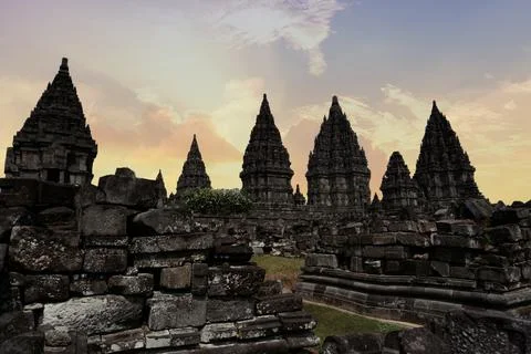 Prambanan temple Stock Photos