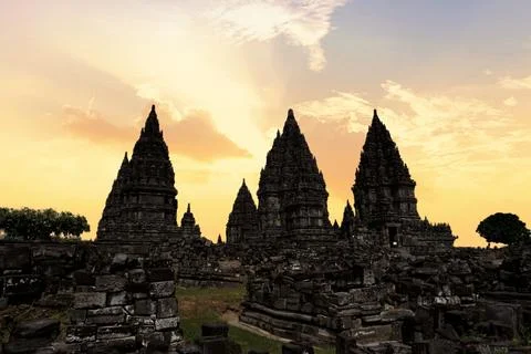 Prambanan temple Stock Photos