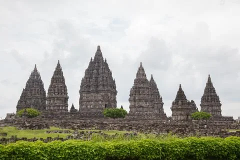 Prambanan temple ruin, yogyakarta, java, indonesia Fotos de archivo