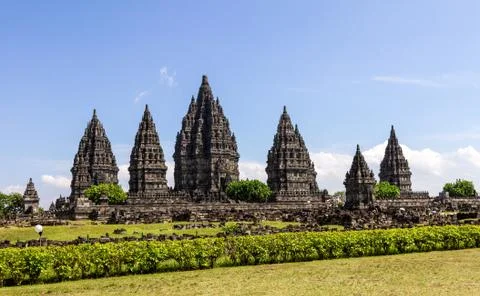 Prambanan temple, yogyakarta, java island, indonesia Stock Photos
