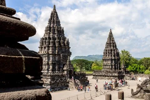 Prambanan temple, yogyakarta, java island, indonesia Fotos Stock