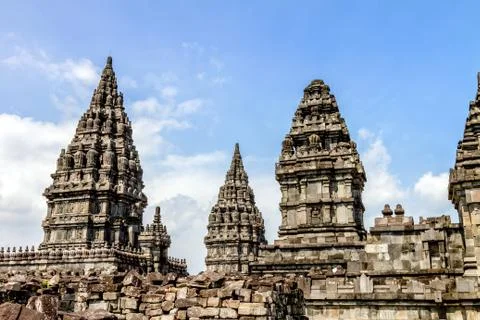 Prambanan temple, yogyakarta, java island, indonesia Fotos Stock