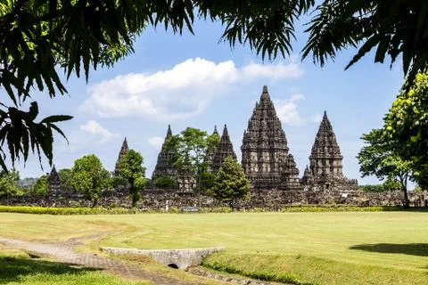 Prambanan temple, yogyakarta, java island, indonesia Fotos de archivo