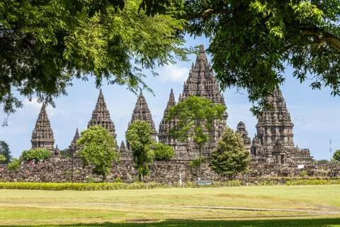 Prambanan temple, yogyakarta, java island, indonesia Fotos de archivo
