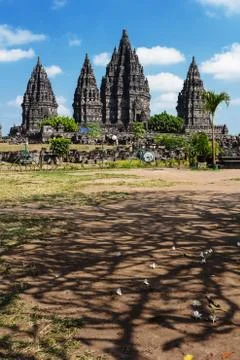 Prambanan temple ,Yogyakarta on Java island, Indonesia Fotos Stock