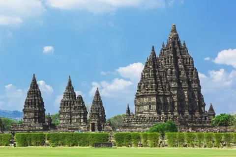 Prambanan temple ,Yogyakarta on Java island, Indonesia Fotos de archivo