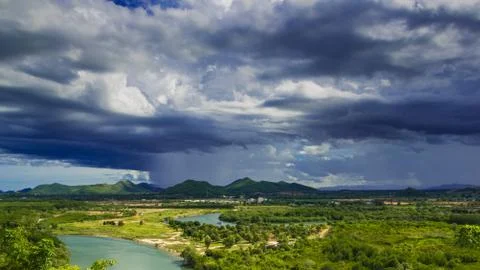 Pranburi river Stock Photos