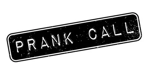 Prank Call rubber stamp Stock Illustration