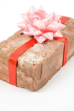 Prank gift Stock Photos