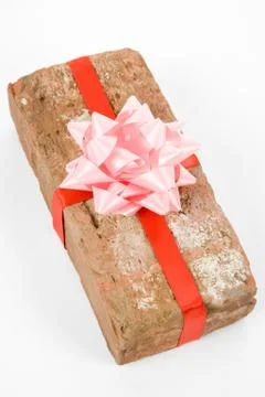 Prank gift Stock Photos