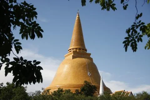 Prapathomjedi temple Stock Photos