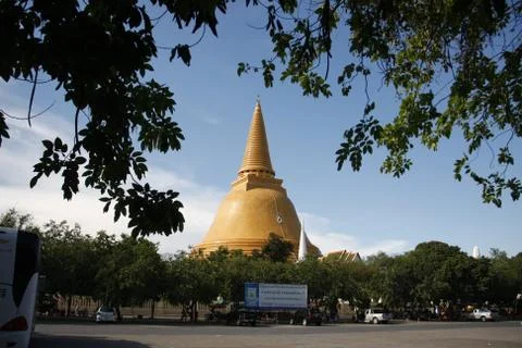 Prapathomjedi temple Stock Photos