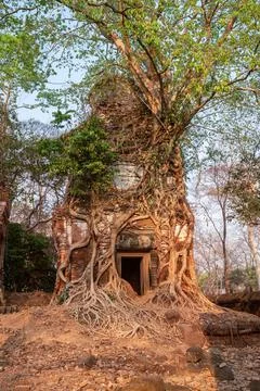 Prasat Pram Temple Stock Photos