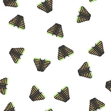Prasat thom vector seamless pattern Illustrazione stock