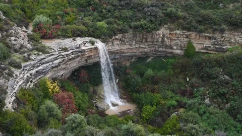Prastio waterfall Stock Footage 168364695