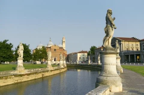 Prato della Valle Foto stock