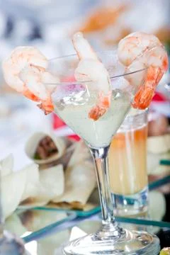 Prawn cocktail Stock Photos