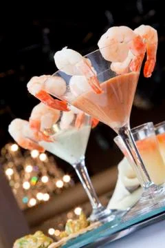 Prawn cocktail Stock Photos