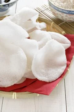 Prawn crackers Stock Photos