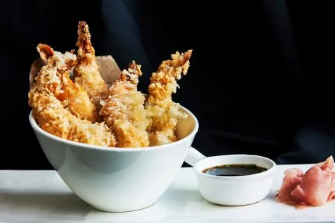 Prawn Tempura Stock Photos