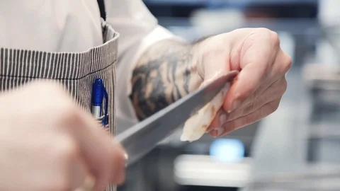 Prawns cooking in the kitchen Stock Footage 114211317