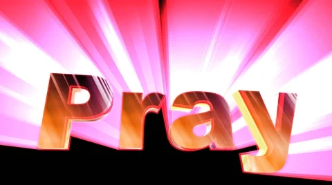 Pray Animation Stock Footage 65313576