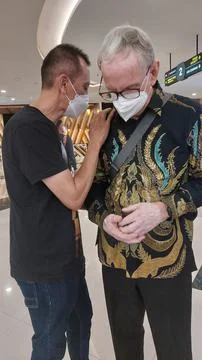 Pray inside Mall Stock Photos