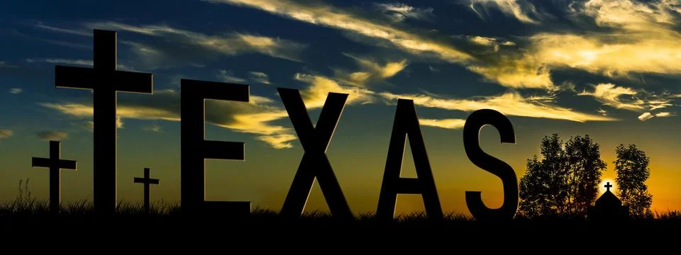 Pray for Texas. Foto stock