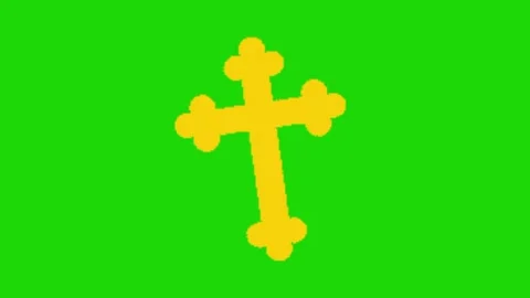 Prayer animation on green screen background Stock Footage 329833815